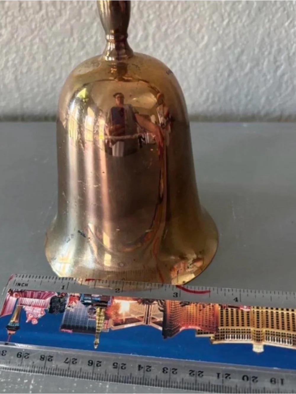 Brass Hand Bell - Classic Gold Finish